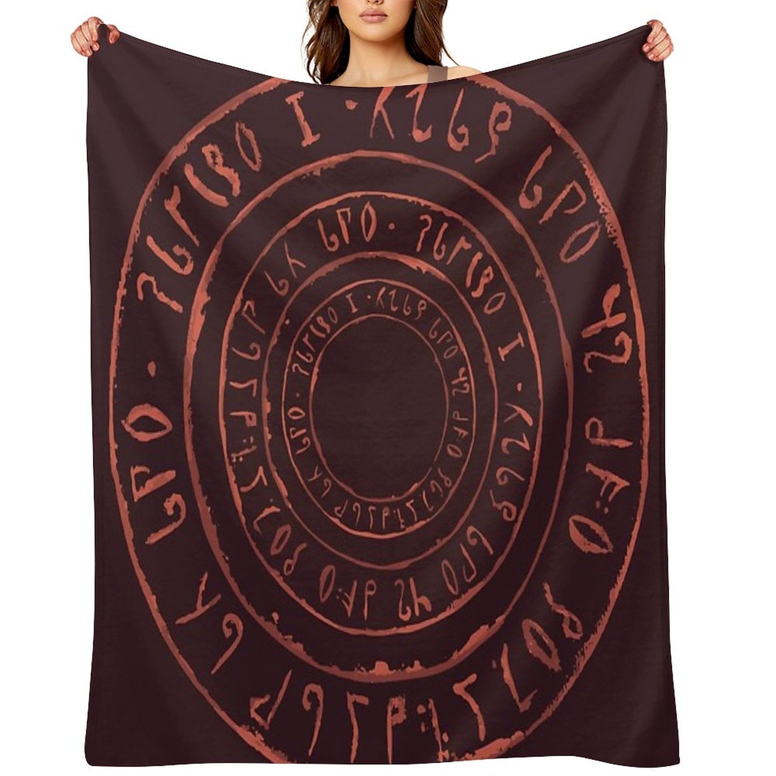Noita Rune Circles Versatility Throw Blanket