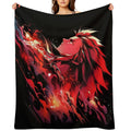 Axel Graffiti Machine-washable Throw Blanket