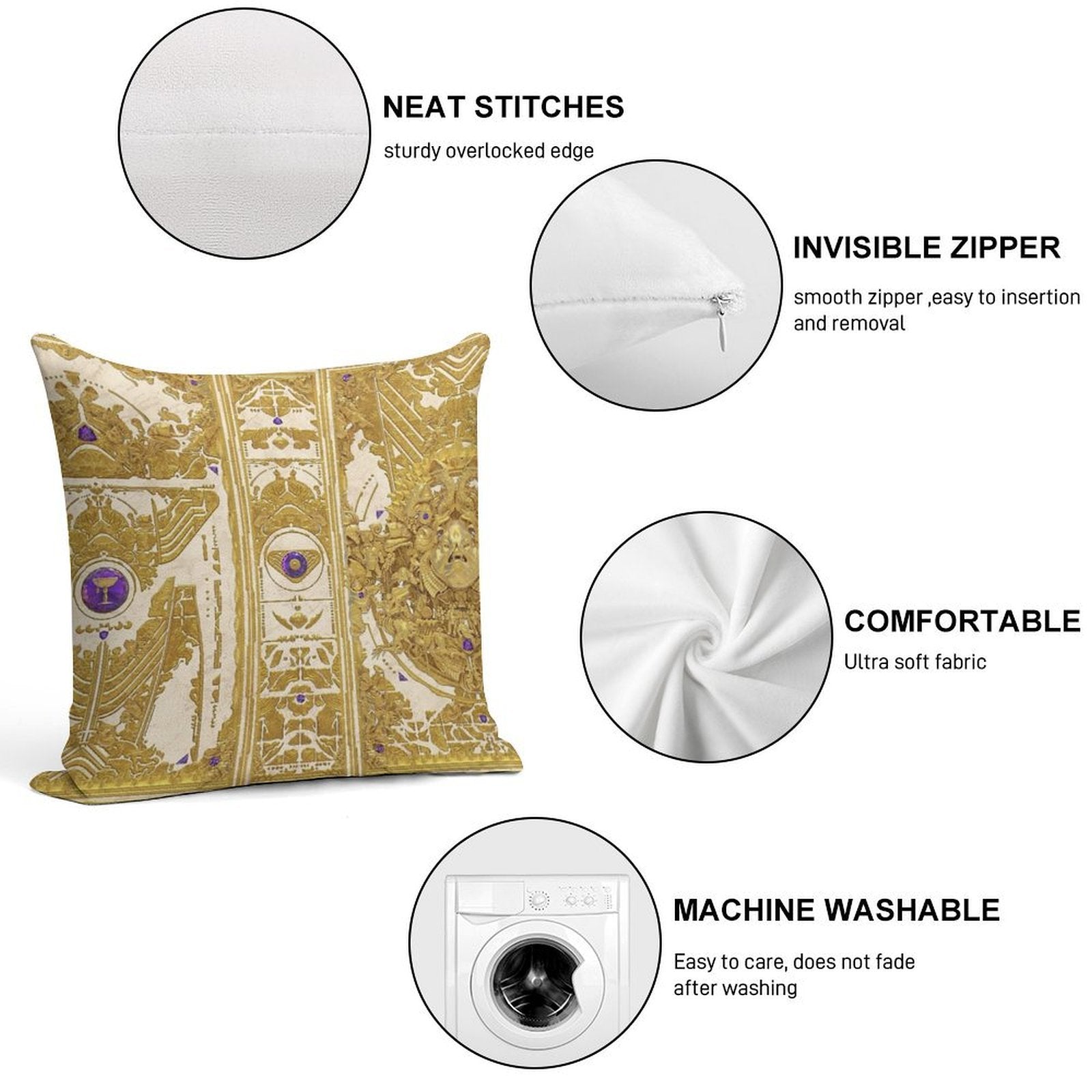 Destiny 2 Leviathan Book Art Soft Luxury Feel Throw Pillow