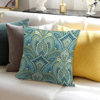 Paisley Elegance Soft Home Decor Throw Pillow