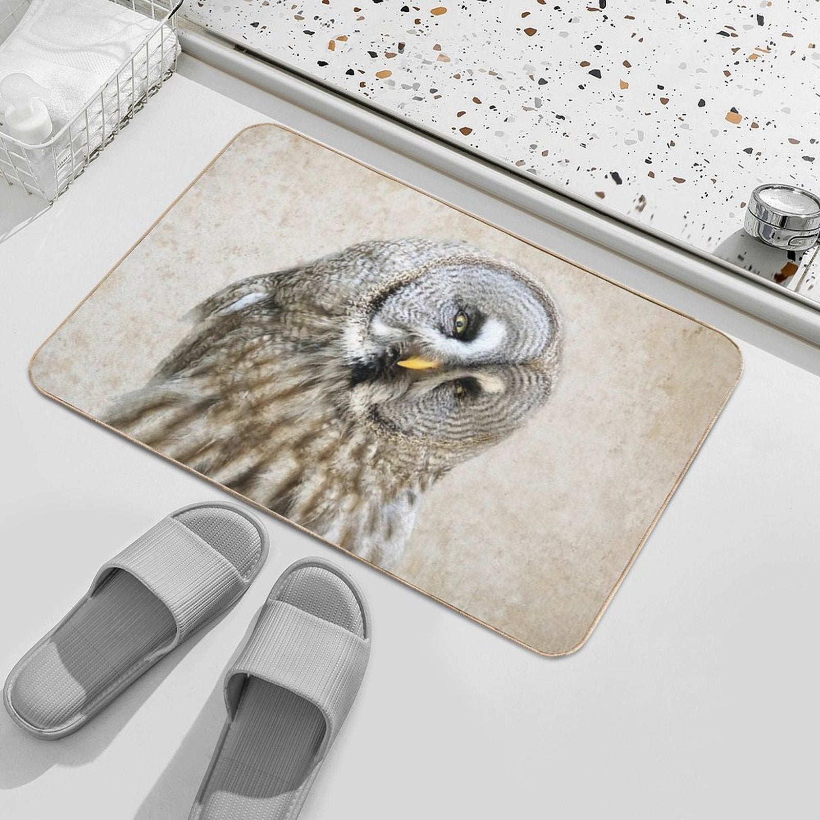 Who  Dirt-Trapping Bath Mat