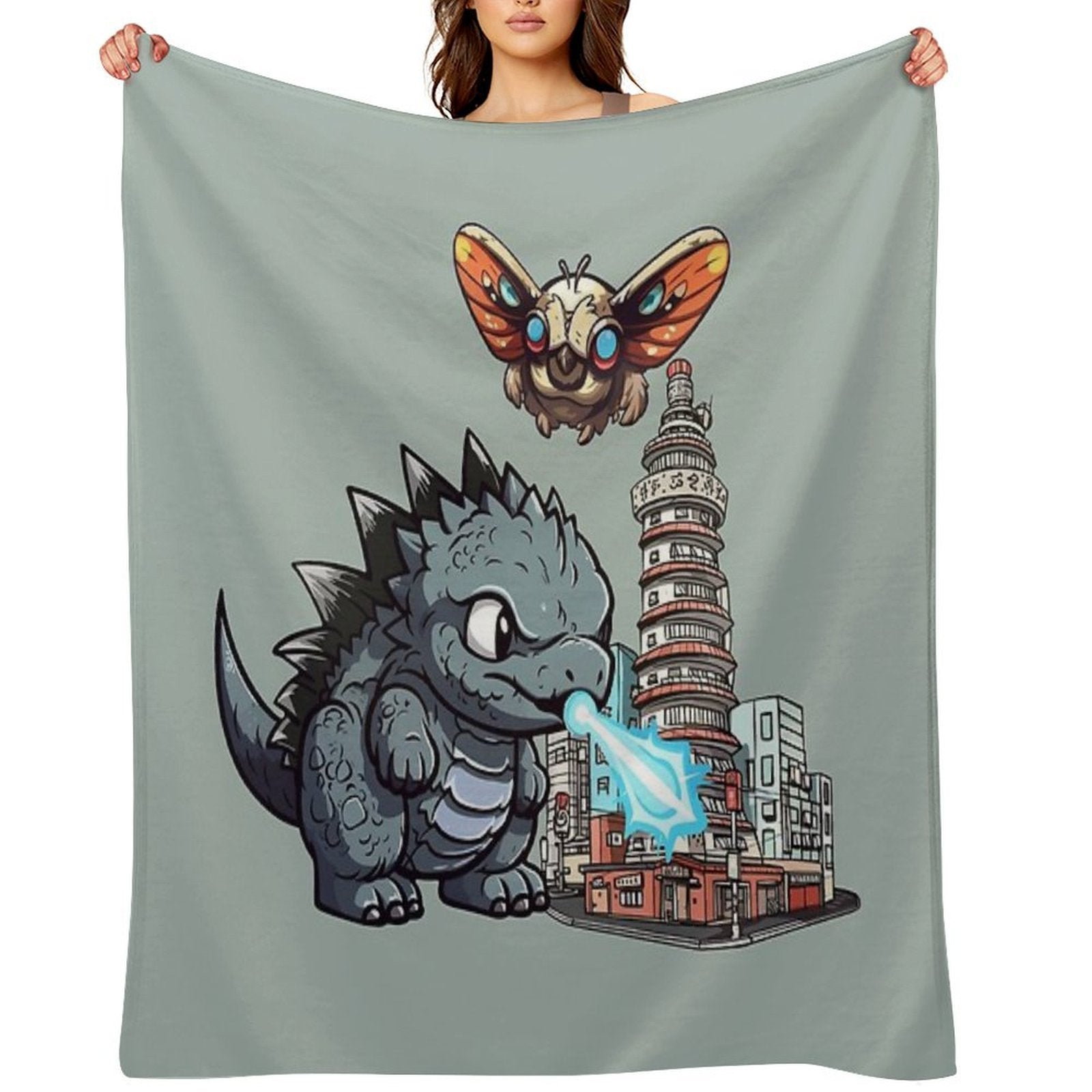 Cutezilla Sustainable Throw Blanket