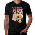 Strawberry Shortcake Christmas Ive Been Berry Good  Cotton T-Shirt