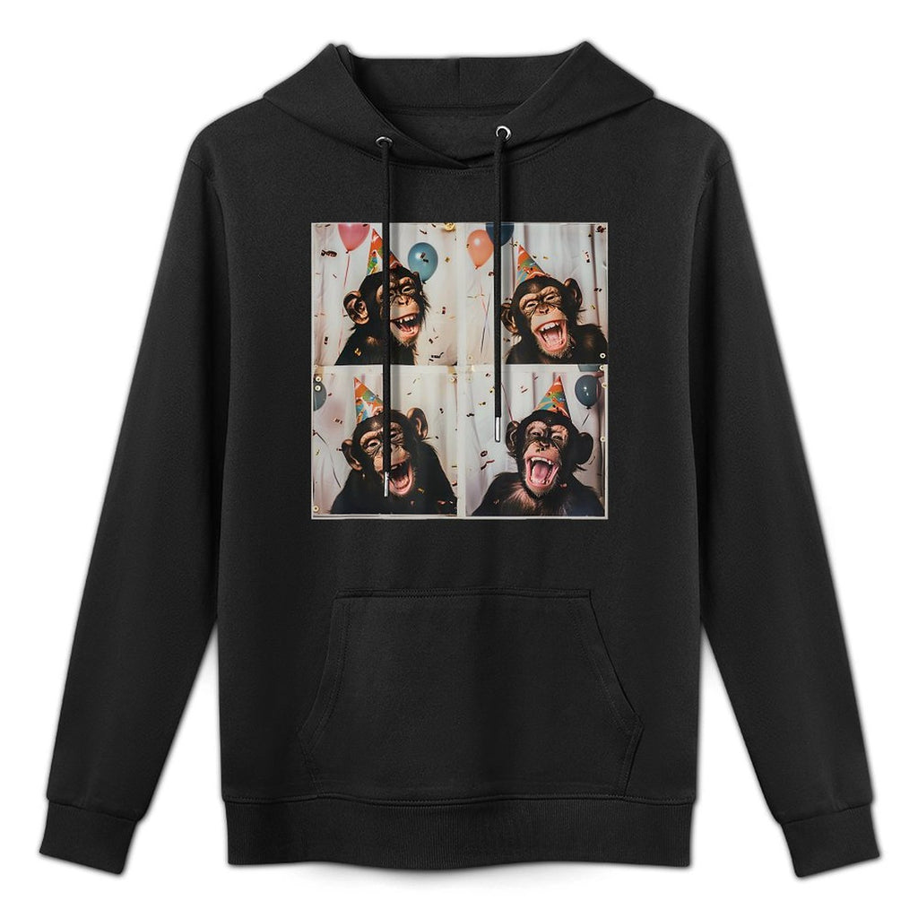 Birthday Celebration Monkey Easy Care Hoodie