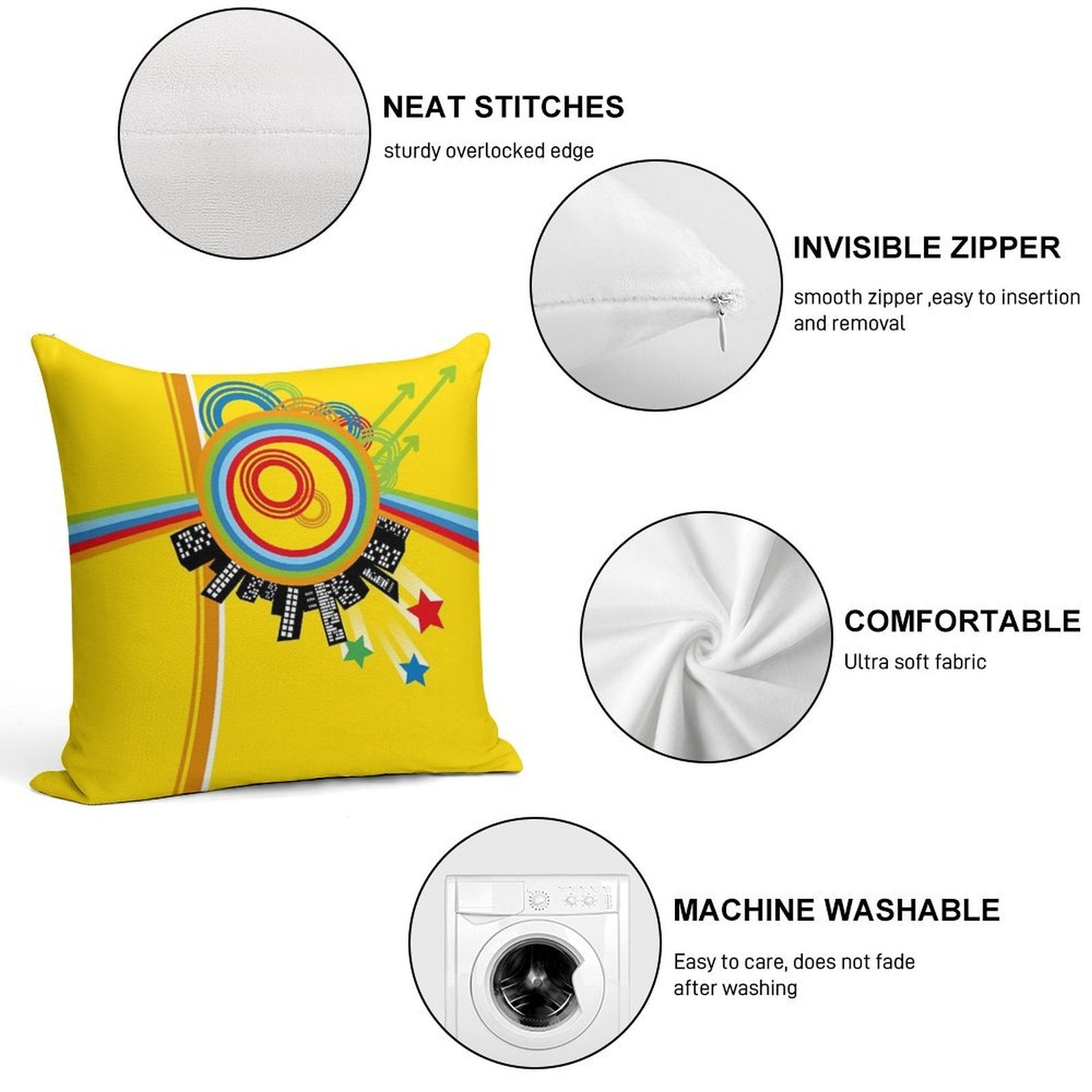 Persona 4 Soft Decorative Cover Throw Pillow