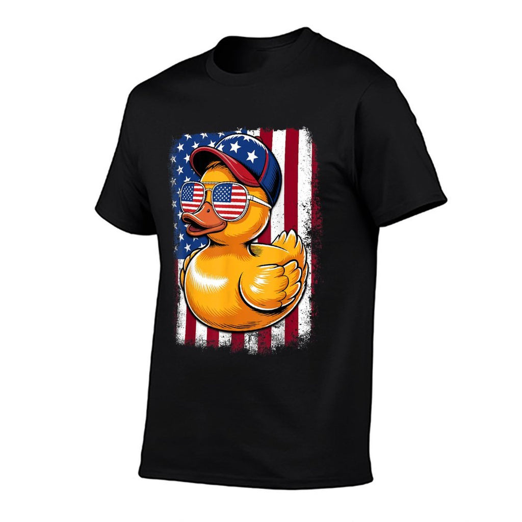Funny Rubber Duck American 4th of July Patriotic  Classic T-Shirt