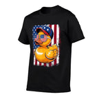 Funny Rubber Duck American 4th of July Patriotic  Classic T-Shirt