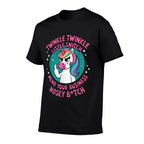 Funny Unicorn For Women Twinkle Twinkle Little Snitch  Soft T-Shirt