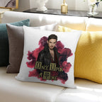 Once Upon A Time Captain Hook (Killian Jones) in Smoke Soft Anti-Pilling Throw Pillow