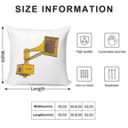 Thunderbolt 1000T Soft Fade-Resistant Throw Pillow