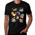 Cats in Space Funny Galaxy Cat Astronaut Cats Kitten Space  Vintage-inspired T-Shirt