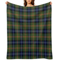 JONES Tartan  Welsh Family And Last Name Tartan Comfort Throw Blanket