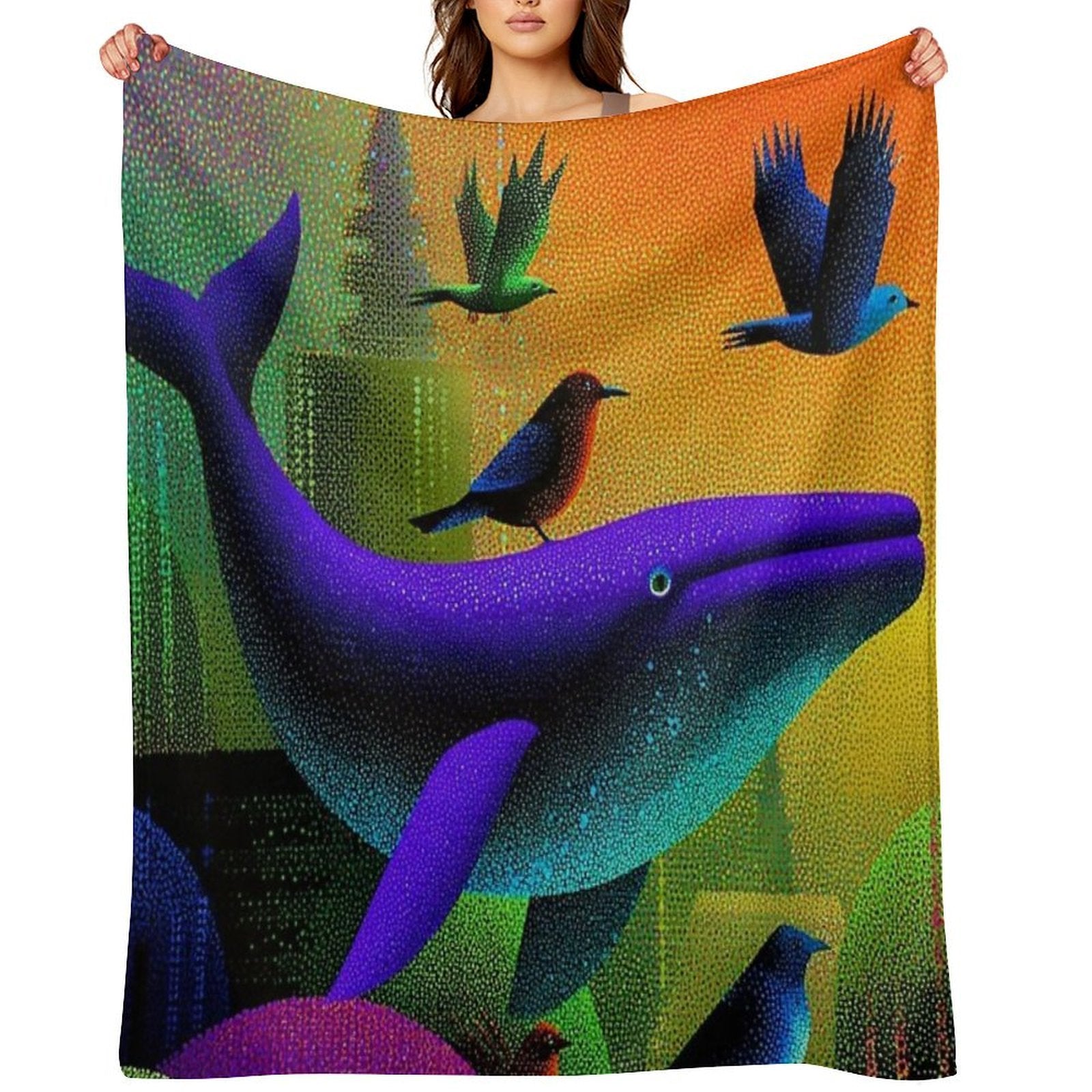Ndoto Pop The Interconnected World Gift-ready Throw Blanket