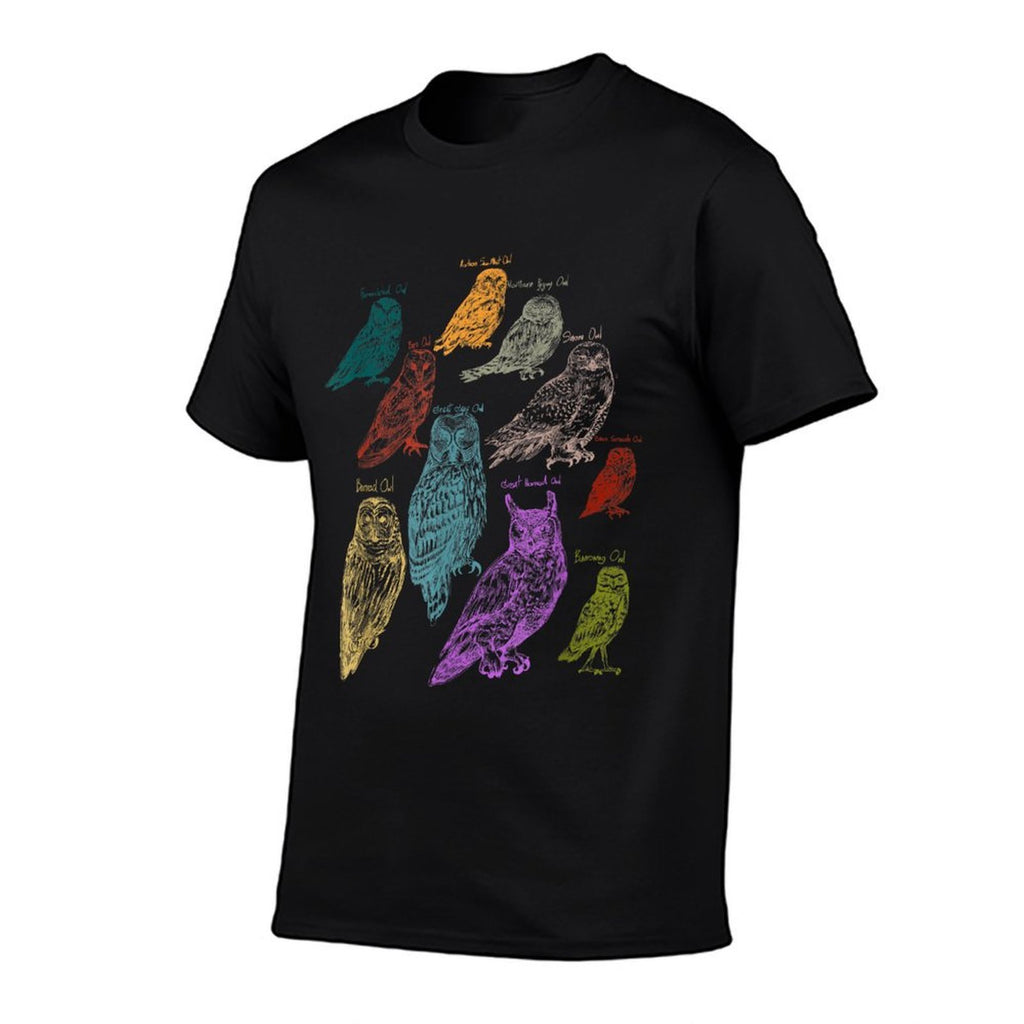 Forest Owl Breed Ornithologist Gift Owl  Slim-fit Cut T-Shirt