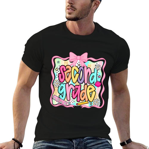Back To School Hello Second Grade Team 2nd Grade Boy Girl  Relaxed-fit T-Shirt
