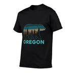 Oregon USA Grizzly Bear Souvenir  Lightweight T-Shirt