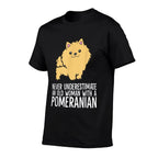 Never Underestimate An Old Woman With A Pomeranian  Versatile T-Shirt