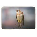 Nankeen Kestrel Contemplations - Bird  Easy To Clean Bath Mat