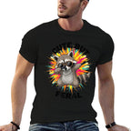 Cute But Feral Toddler Funny Raccoon Racoon Kids Feral Child  Versatile T-Shirt