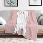 We Bare Bears - Ice Bear Shrink-resistant Throw Blanket