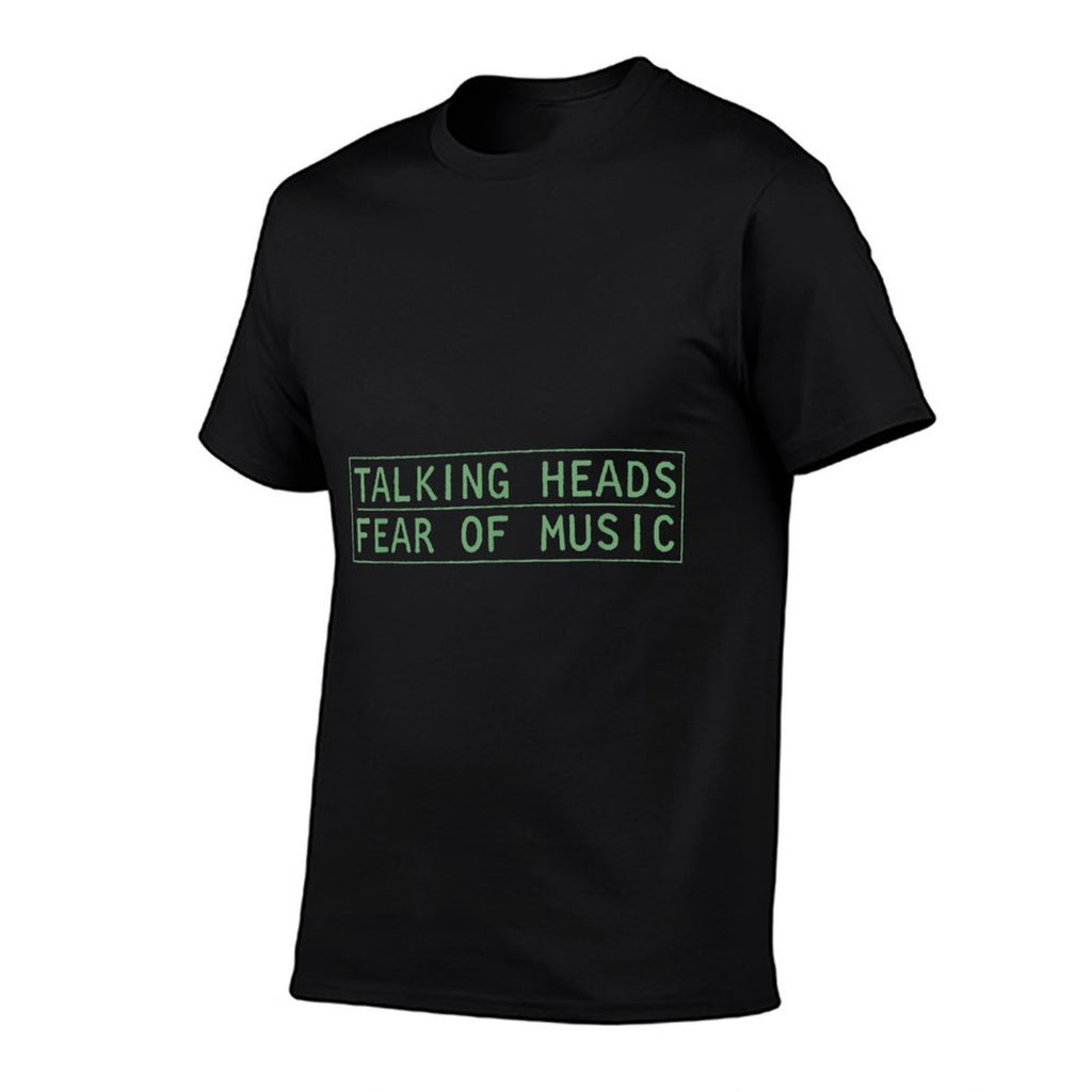 Talking Heads Energetic Encores Fear Of Music Funny Saying  Graphic-printed T-Shirt
