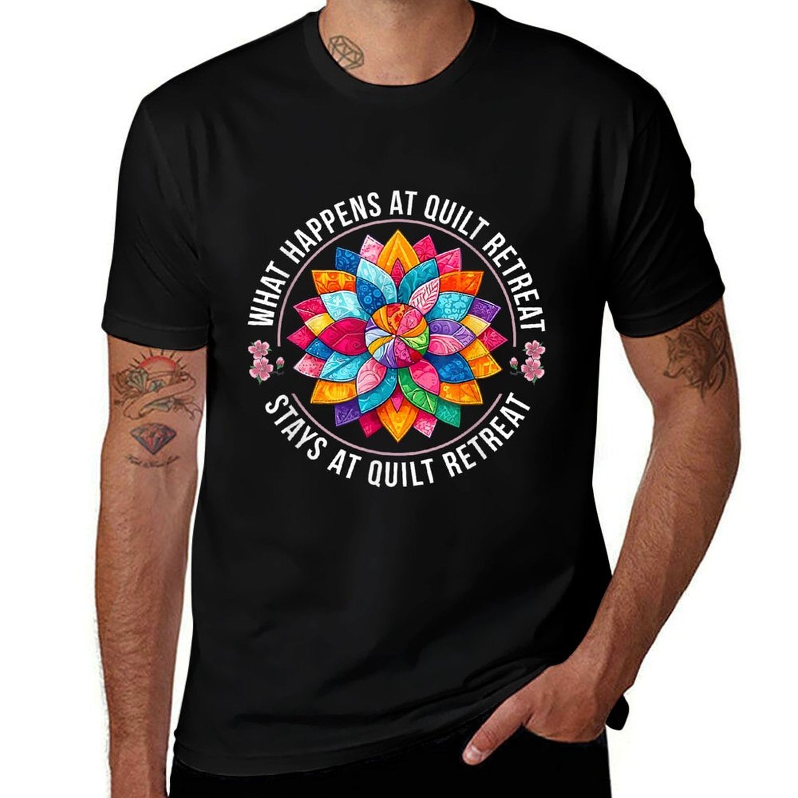 What Happens At Quilt Retreat Stays At Quilt Retreat Women  Durable T-Shirt