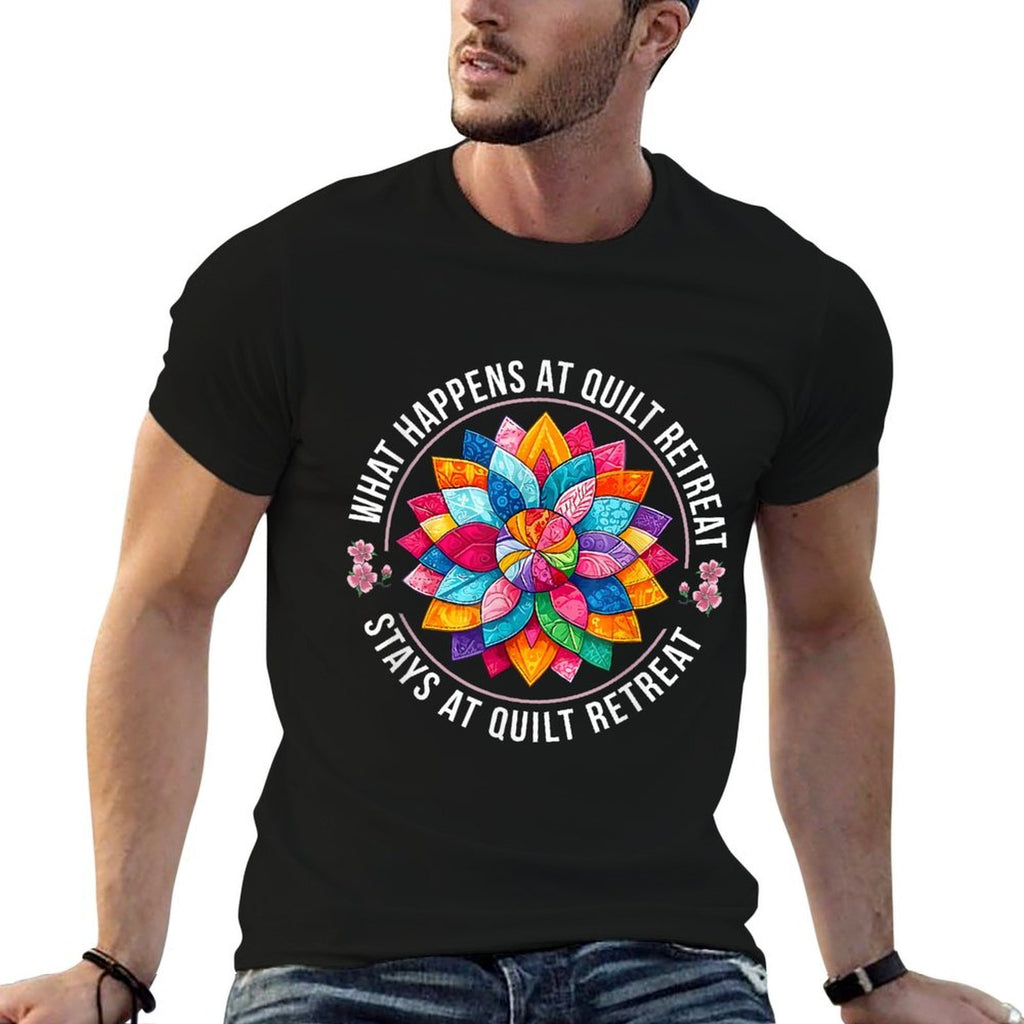 What Happens At Quilt Retreat Stays At Quilt Retreat Women  Durable T-Shirt