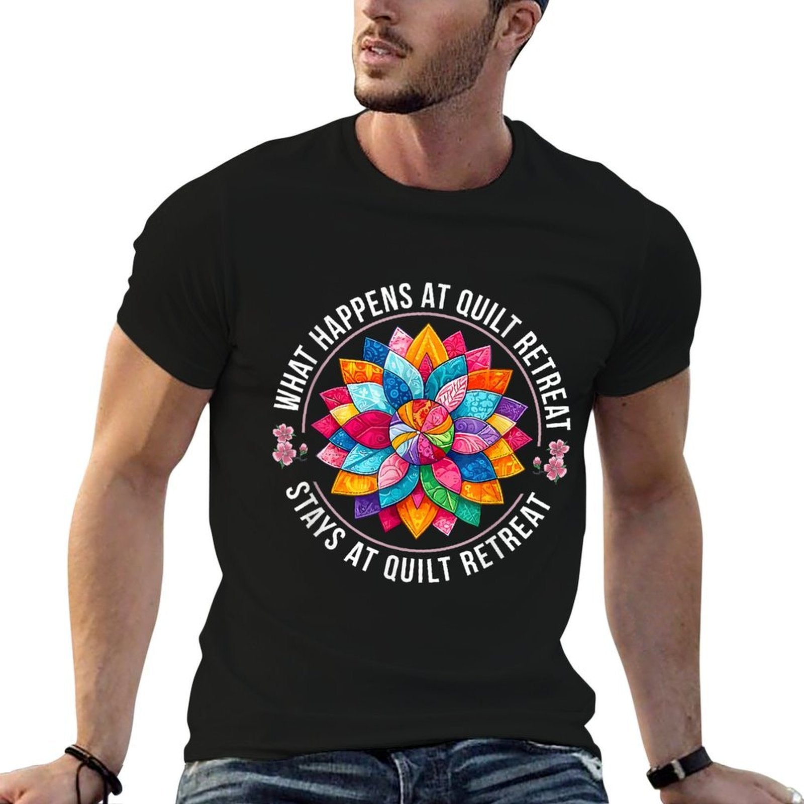 What Happens At Quilt Retreat Stays At Quilt Retreat Women  Durable T-Shirt
