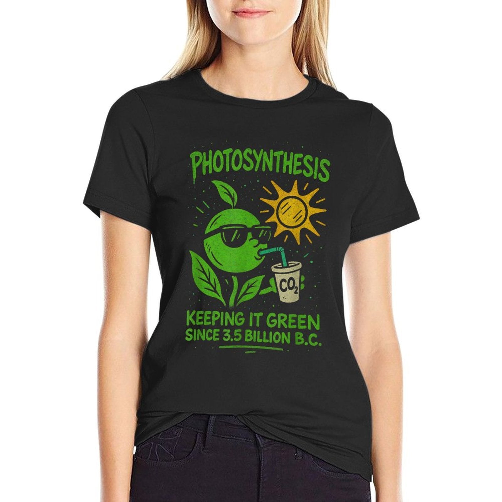 Funny Photosynthesis - Keeping It Green Ecology Biology  Vintage-inspired T-Shirt