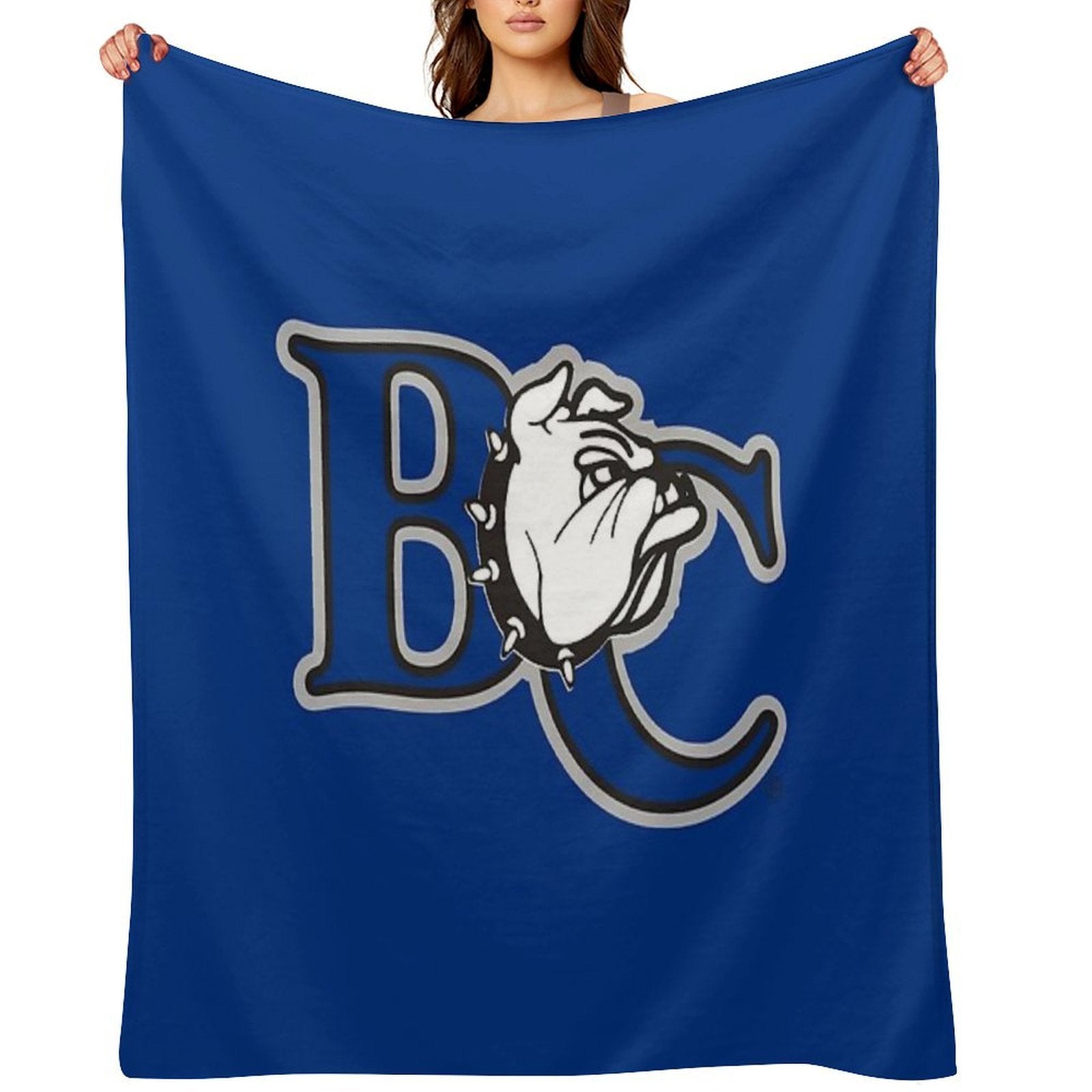 Bulldogs Gifts Wrinkle-free Throw Blanket