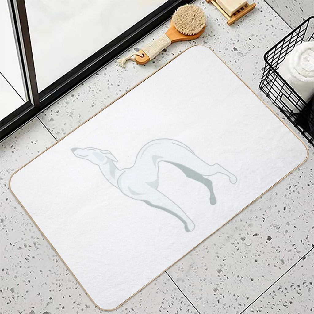 Pat The Dog  Easy To Clean Bath Mat