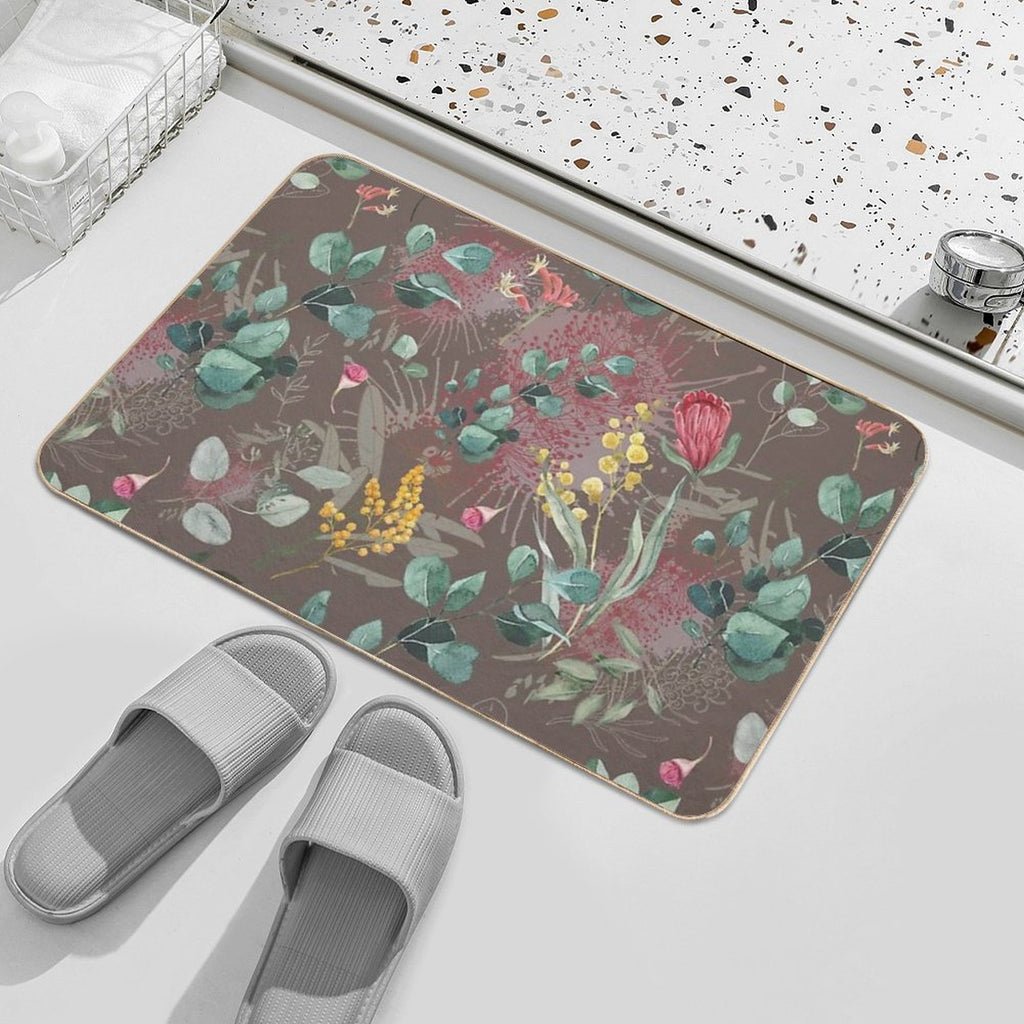 Australian Botanical  Rapid-Drying Bath Mat