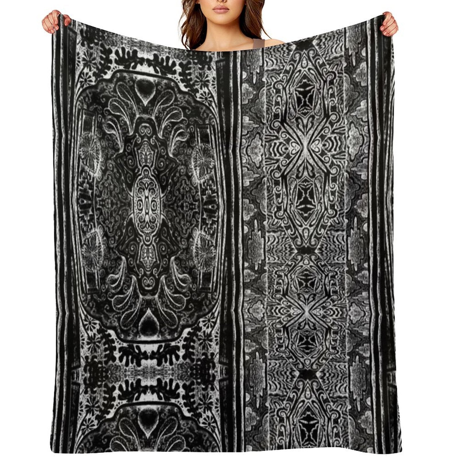 Odd Stripe Comfort Throw Blanket