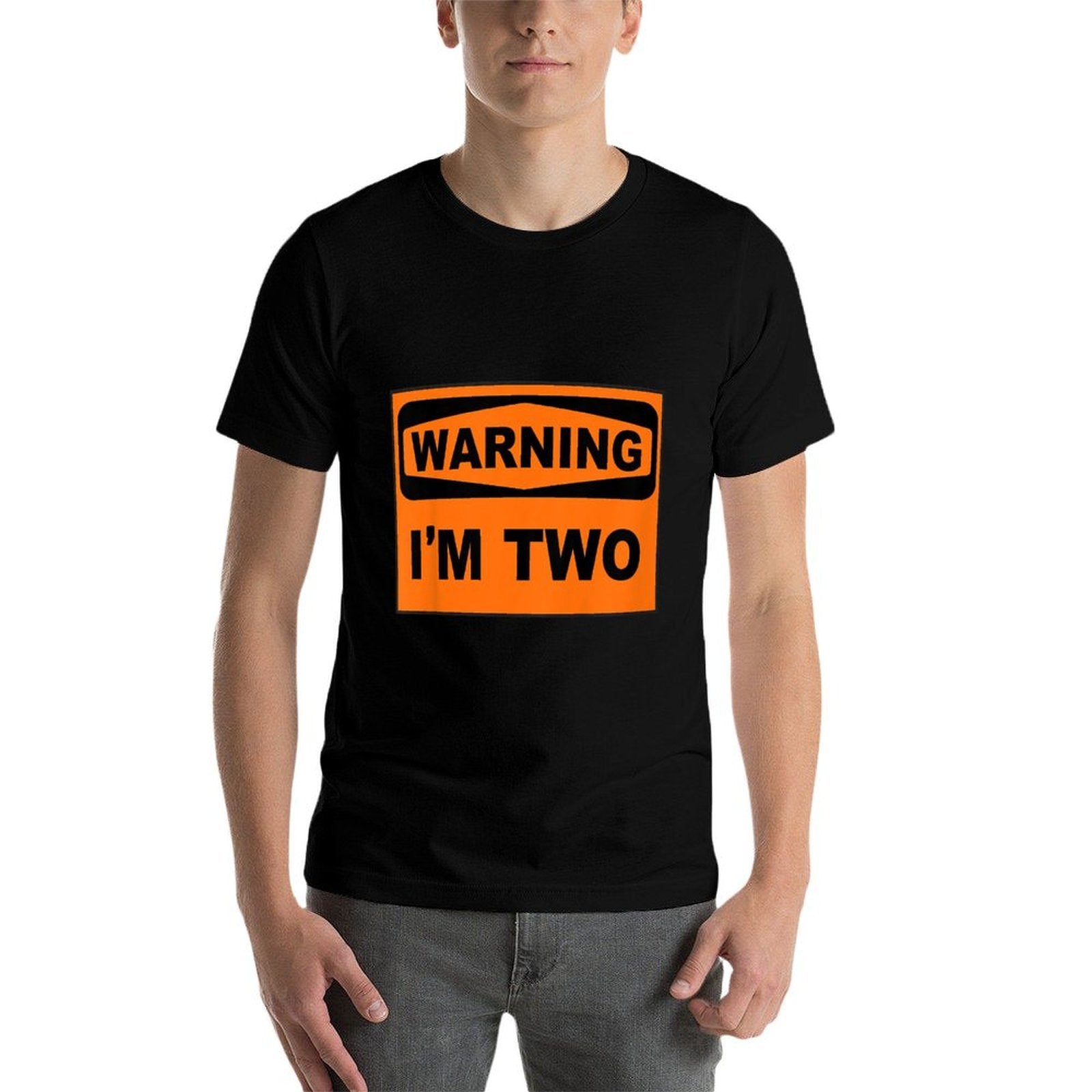 Warning Im Two Humorous Funny 2 Year Olds Comfortable T-Shirt