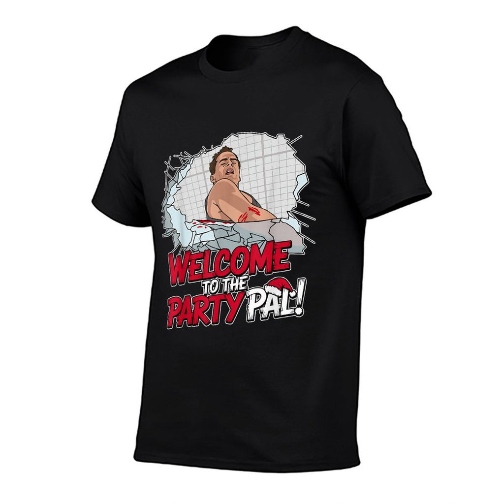 Funny Quote, Welcome to The Party! Christmas Cartoon Art  Moisture-wicking T-Shirt