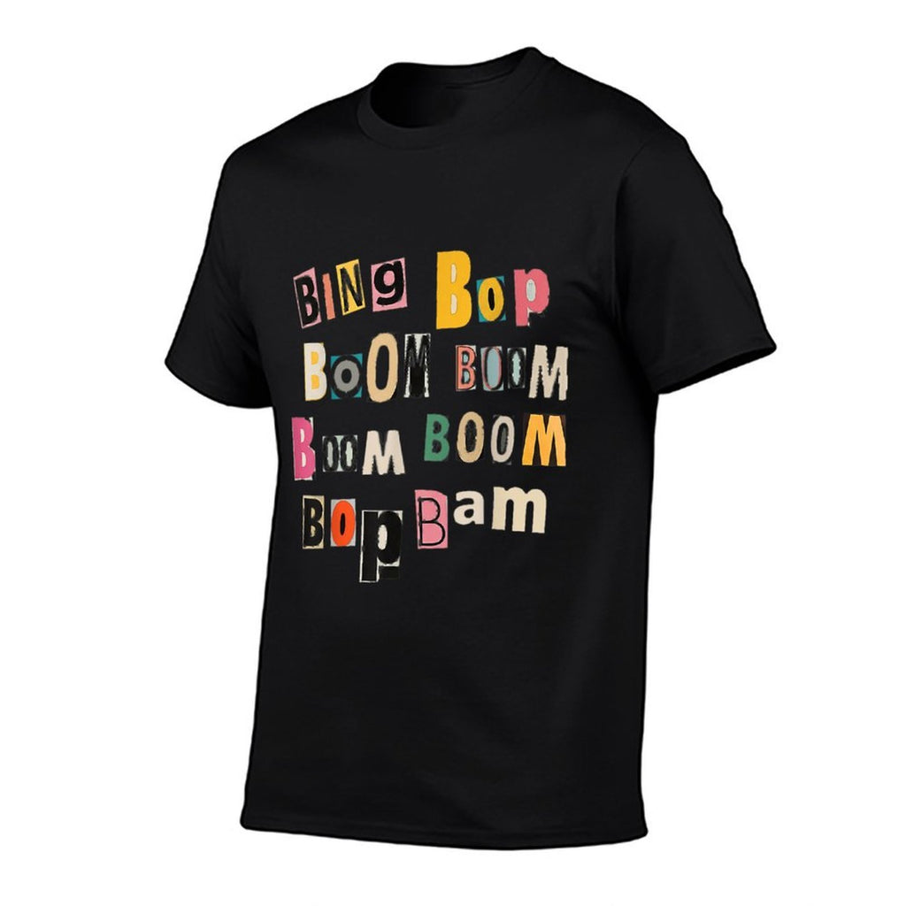 Ken Bing Bop Boom Boom Meme Drick Men Women Youth Kids  Ribbed Collar T-Shirt