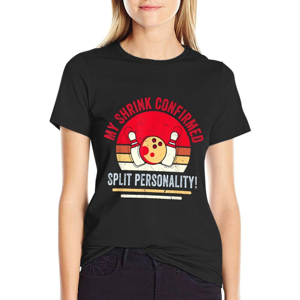 Bowler - My Shrink Confirmed - Split Personality  Versatile T-Shirt