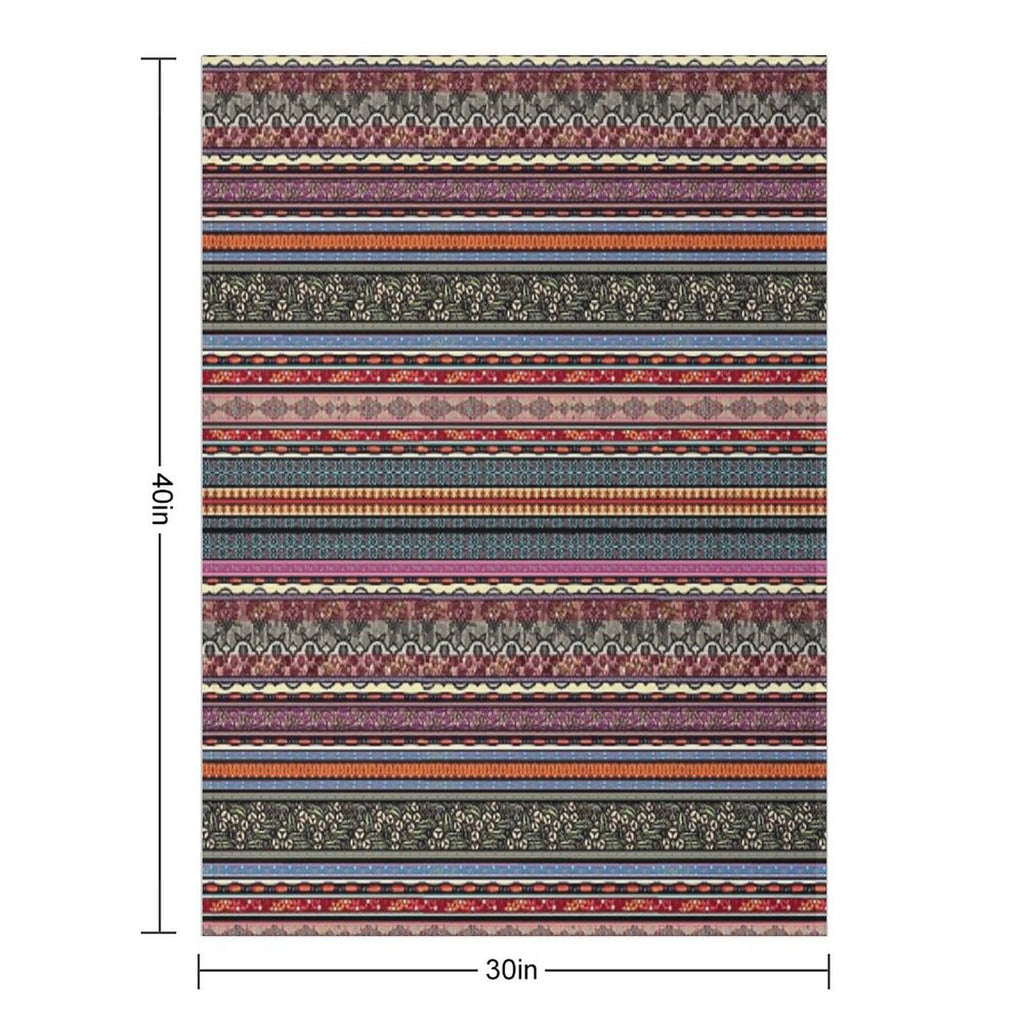 Stripes 14 Lightweight Throw Blanket