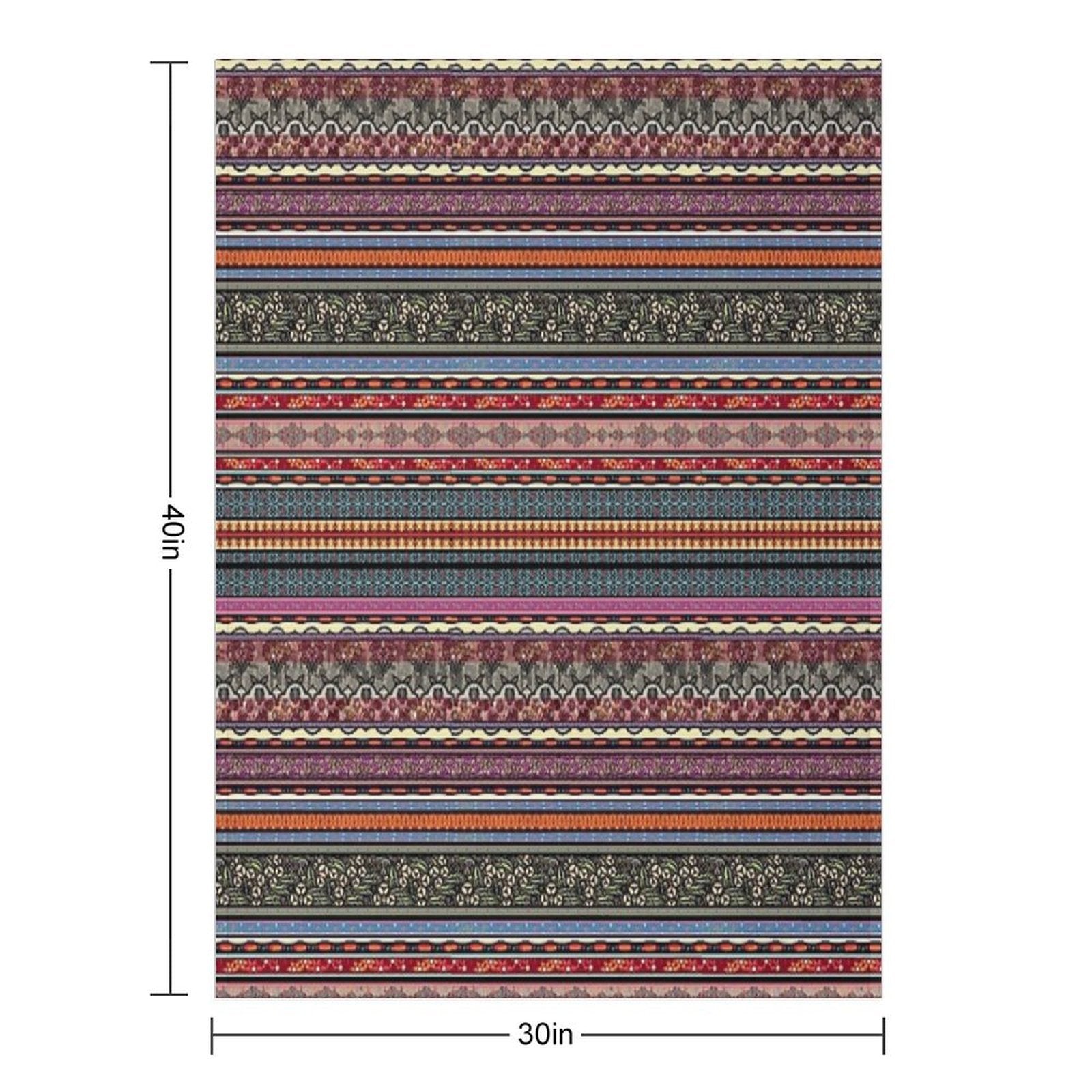 Stripes 14 Lightweight Throw Blanket