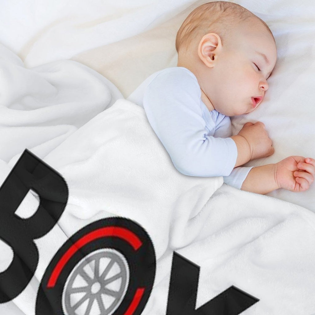 Box Box Box F1 Tyre Compound Design All-season Throw Blanket