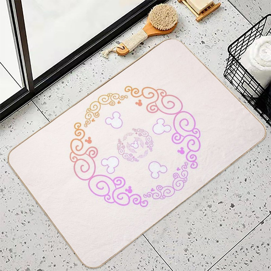 Mickey Mandala  Odorless Bath Mat