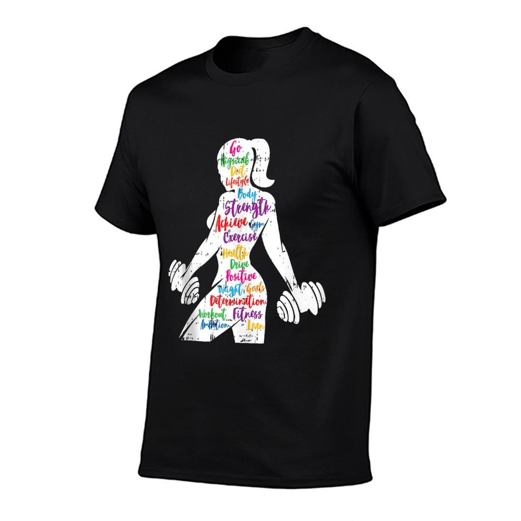 Women Gym Motivation Workout Motivational Fitness Lover Gift  Moisture-wicking T-Shirt