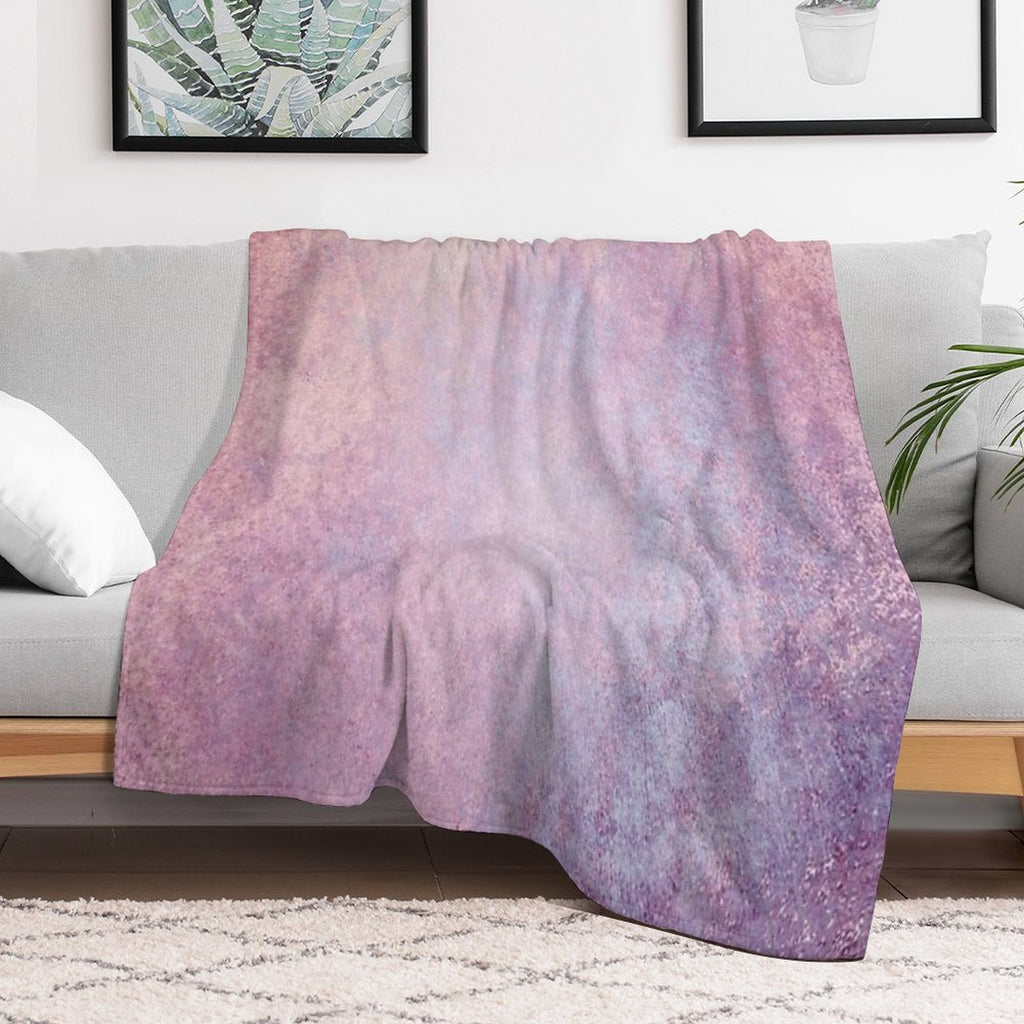 Abstract XXIII Plush Throw Blanket