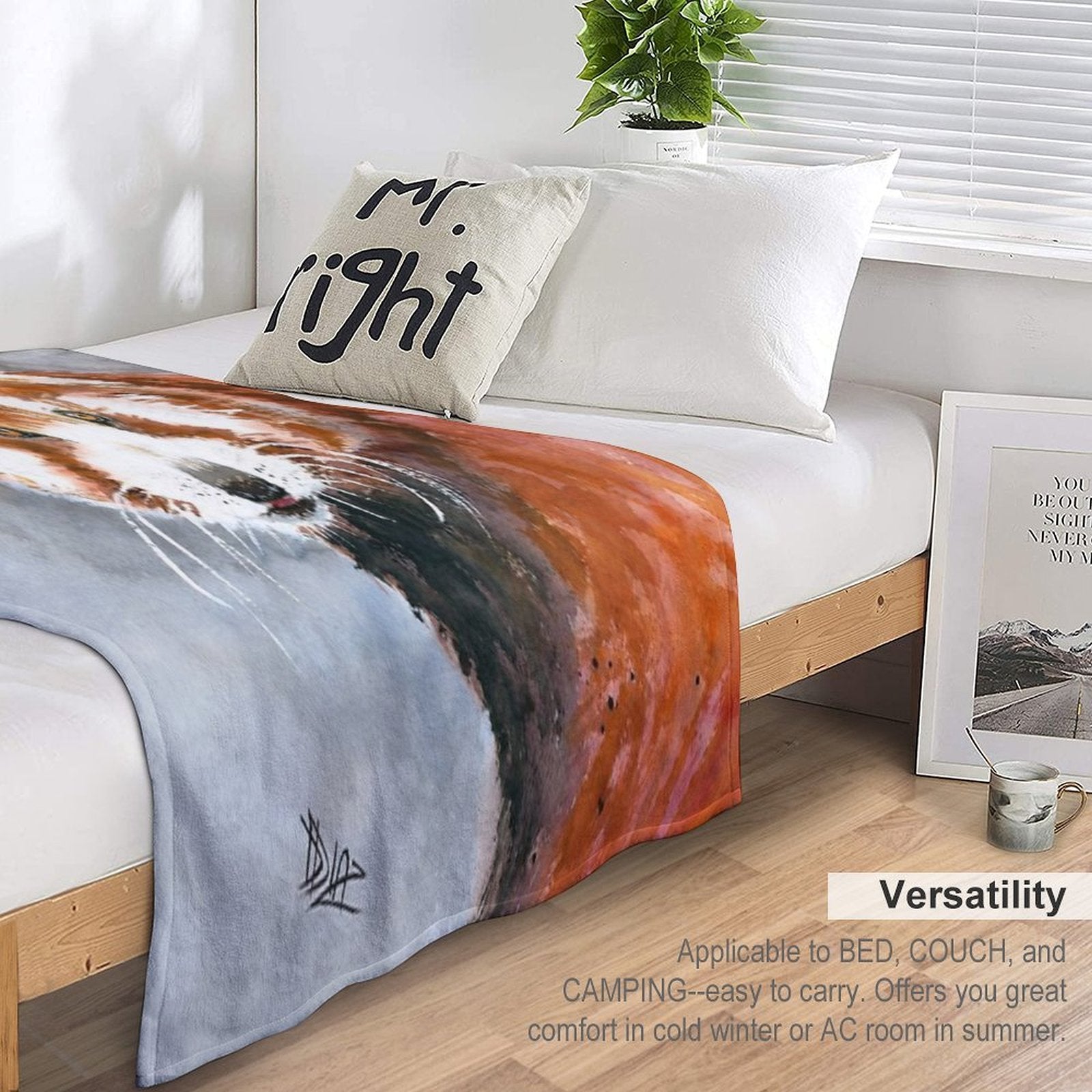 Red Panda Shrink-resistant Throw Blanket