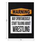 Wrestling All-season Throw Blanket