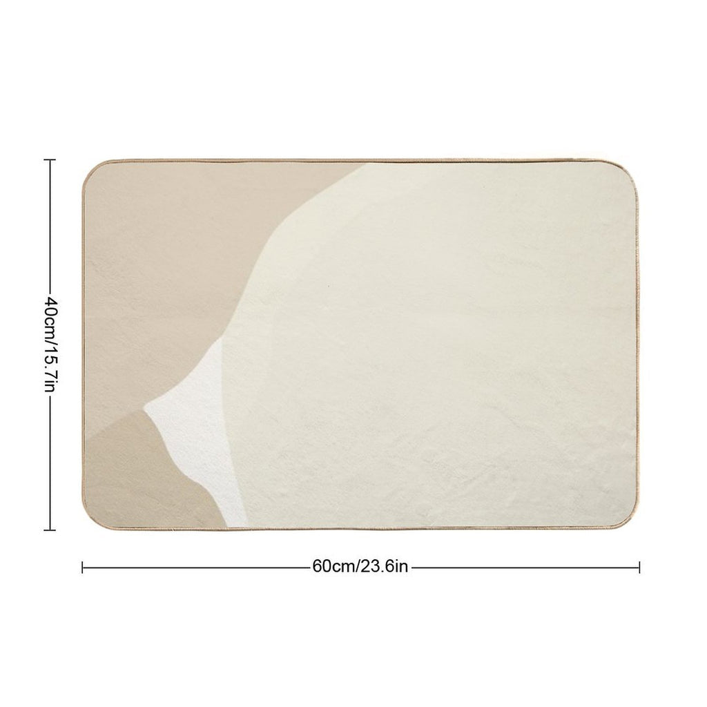 Abstract Minimal Art 03 #shapeart #digitalart  Odorless Bath Mat