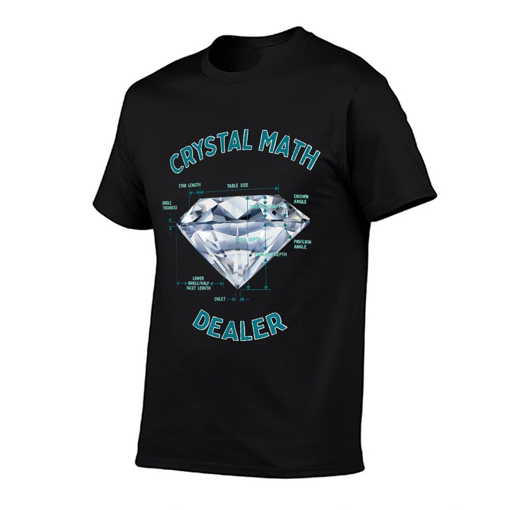Gemstone Tester Goldsmith Silversmith Bling Lovers - Funny Crystal Math Dealer - Gemologist Diamond Jeweler Humor Unisex-Adults  Wrinkle-resistant T-Shirt