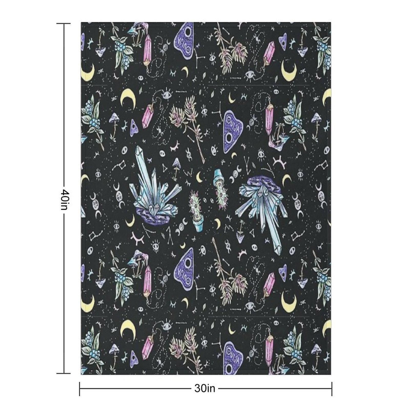 Ouija Sustainable Throw Blanket