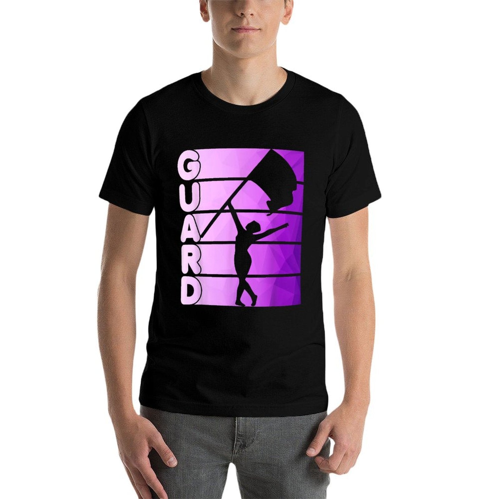 Color Guard Marching Band Girl  Classic T-Shirt