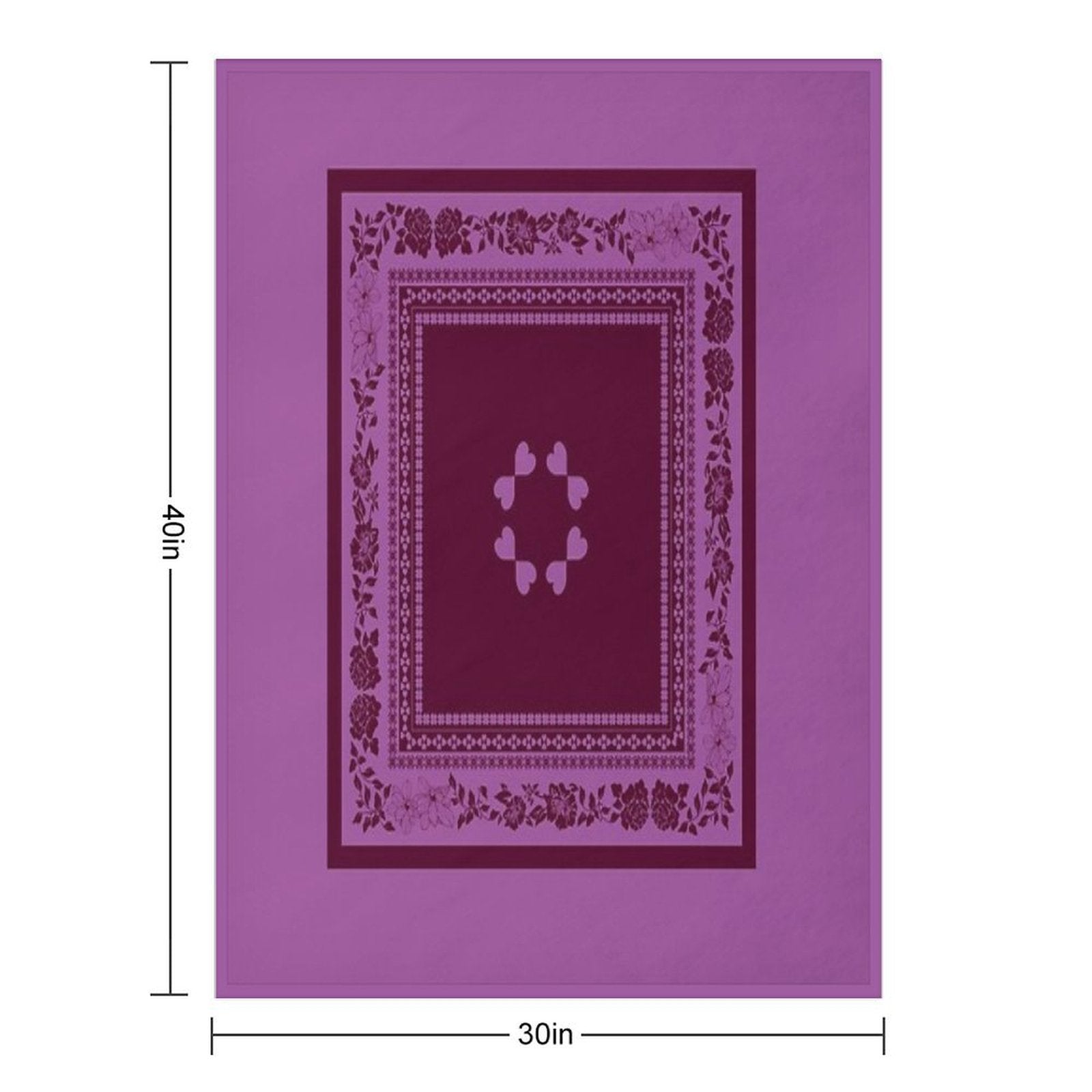 Love Garden Paradise Quick-dry Throw Blanket